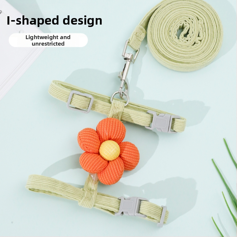 HAWoo котешка I-образна жилетка, полиестер, регулиeма, без разтягане