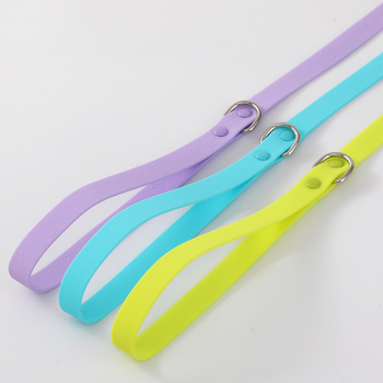 Λουρί σκύλου από PVC επικάλυψη πολυεστερικού ιμάντα — αδιάβροχο, ανθεκτικό στη βρωμιά, αντοχή στη φθορά, υψηλής αντοχής