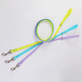 Λουρί σκύλου από PVC επικάλυψη πολυεστερικού ιμάντα — αδιάβροχο, ανθεκτικό στη βρωμιά, αντοχή στη φθορά, υψηλής αντοχής