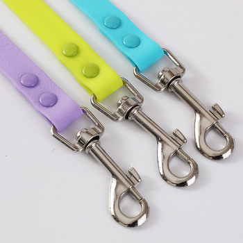 Λουρί σκύλου από PVC επικάλυψη πολυεστερικού ιμάντα — αδιάβροχο, ανθεκτικό στη βρωμιά, αντοχή στη φθορά, υψηλής αντοχής