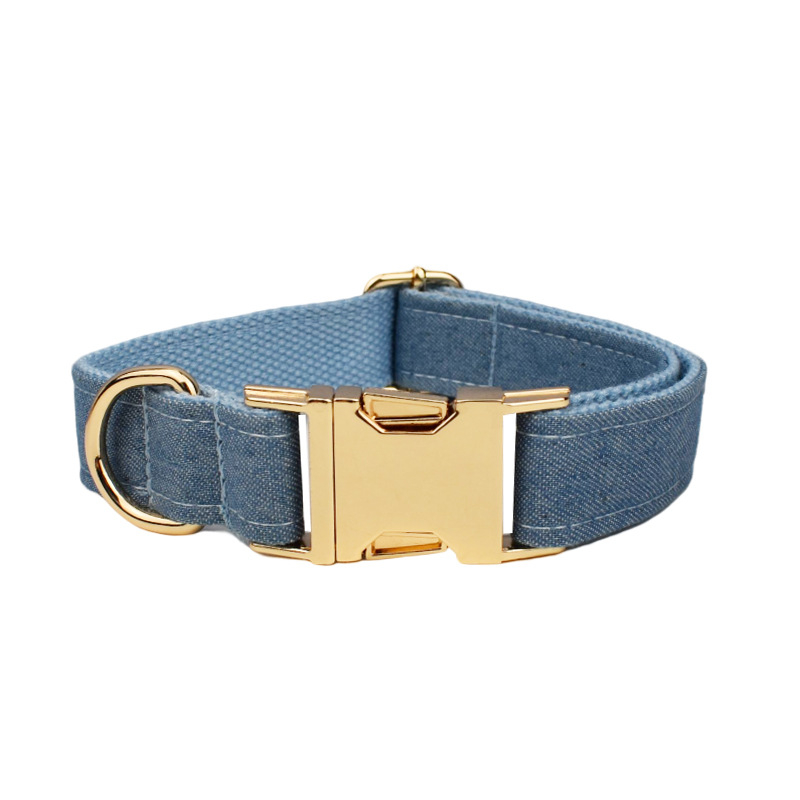 Каишка за кучета Flannelette от плат - гравираема, разтягаща се