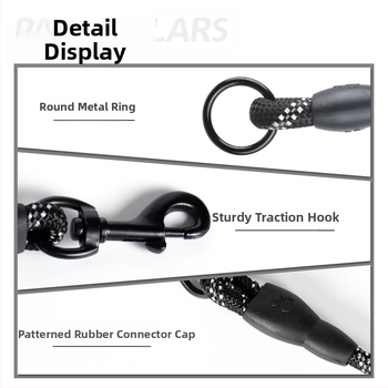 Λουρί σκύλου από νάιλον – επεκτεινόμενος, ανθεκτικός στη φθορά, αντιδαγκώματος, κατά του μπλέξματος