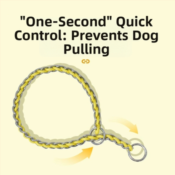 Σετ εκπαίδευσης σκύλων με σκοινί έλξης: νάιλον+σίδηρος, μη επεκτάσιμο, κουτί 100 τεμ, μάρκα Ulas