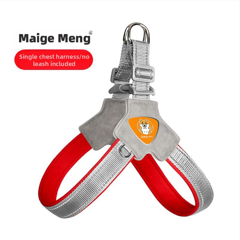 Šuns liemenė su krūtine diržu – ėjimui su pavadėliu