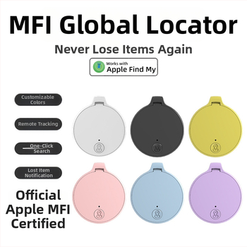 FIND-Y12 Apskritojo Pasaulio Lokatorius su Išmaniu Sekimu, dviejų krypčių dingimo sirena, veikimo diapazonas 10–15 m, 210 mAh baterija, ABS korpusas, 7,77 g, skirta piniginei, raktams ir naminiams gyvūnams