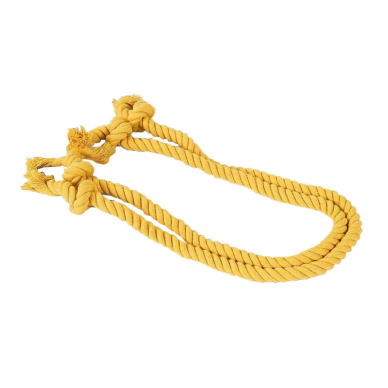 Függönykötél – kézzel készített pár, vastag pamut fonalból, otthoni textil kiegészítő Maggie Textiles