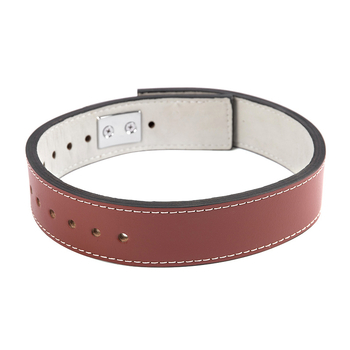 Ζώνη άρσης βαρών με στενή αγκράφα, προστασία μέσης, από βοοειδή δέρμα, για βαθιά καθίσματα και άρσεις θανάτου