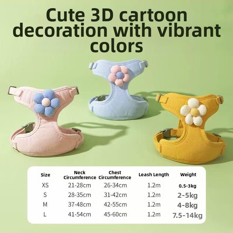 Жилетна каишка за кучета с повод за малки породи; гръдната презрамка; материал: Друг; не е внесена; категория: въжени колани за домашни любимци.