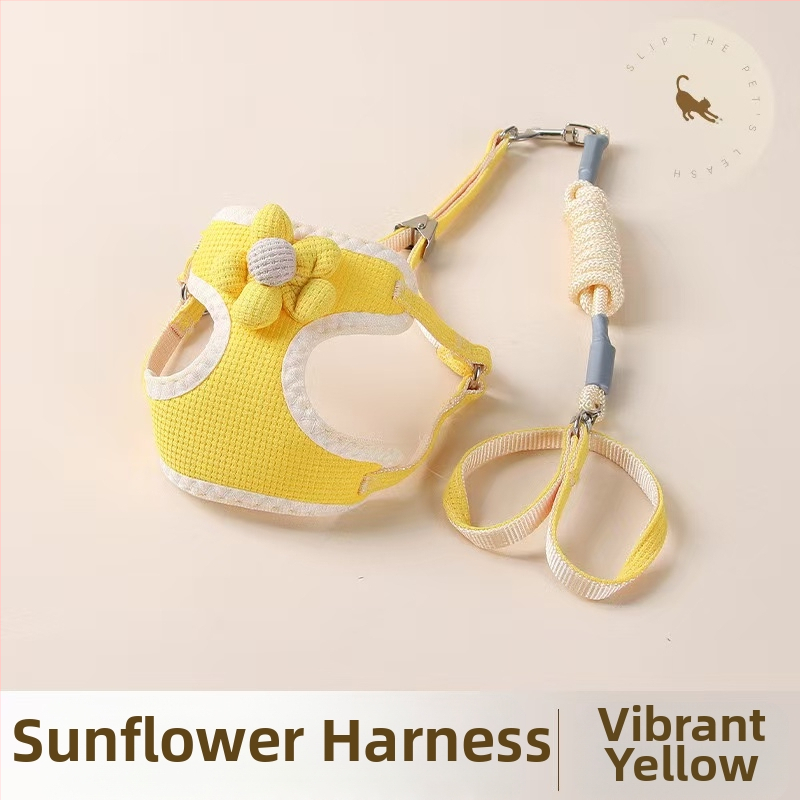 Vest stiliaus šuns harnizas su pavadėliu mažiems šunims; krūtinės diržas; medžiaga: Kita; neimportuota; kategorija: naminių gyvūnėlių virvų diržai.