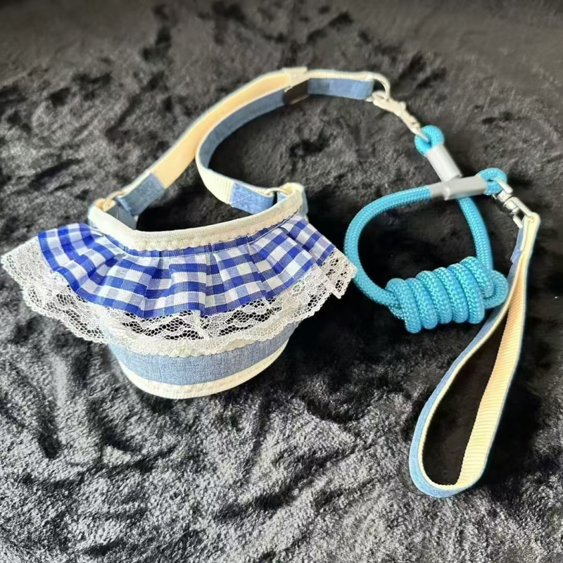 Vest stiliaus šuns harnizas su pavadėliu mažiems šunims; krūtinės diržas; medžiaga: Kita; neimportuota; kategorija: naminių gyvūnėlių virvų diržai.