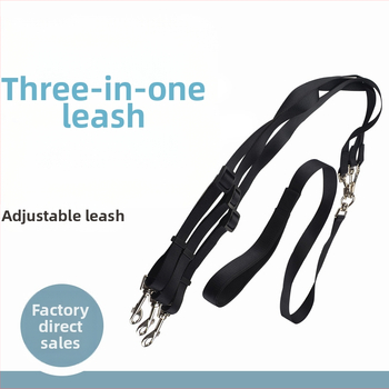 Νάιλον λουρί για πολλαπλά σκυλιά – ρυθμιζόμενο εξωτερικού χώρου λουρί σκύλων, μάρκα Sisheng