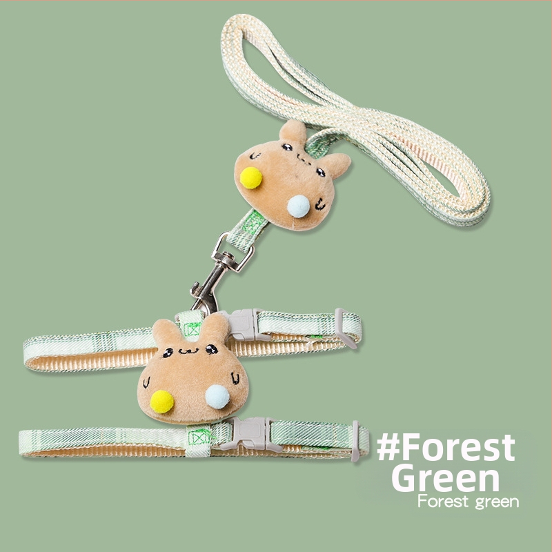 Katės vedimo virvė - neatsidaro, reguliuojamas krūtinės diržas, nailono virvė su lydinio ir ABS užraktais