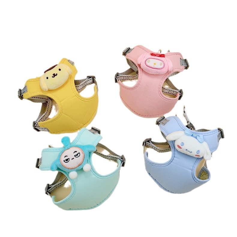 Naylon kutya mellkasi pántja – Brother Dao, fényvisszaverő, légáteresztő