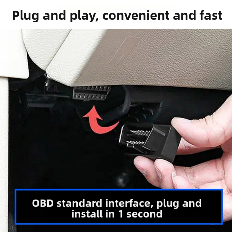 OBD тракер B66 с Баиду карта, GPS точност 5 м, 6 алармени режима, водоустойчив, захранване през OBD