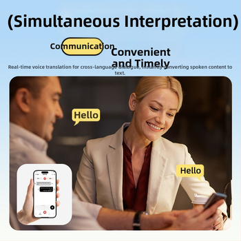 Bezvadu Bluetooth ausines ar AI tulkojumu un daudzvalodu vienlaicīgu tulkojumu, ANC trokšņu samazināšana, darbības diapazons 10 m, Bluetooth 5.0, IPX4, stereo skaņa, 4–8 stundu darbība, K5