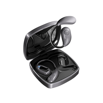 Bezvadu Bluetooth ausines ar AI tulkojumu un daudzvalodu vienlaicīgu tulkojumu, ANC trokšņu samazināšana, darbības diapazons 10 m, Bluetooth 5.0, IPX4, stereo skaņa, 4–8 stundu darbība, K5