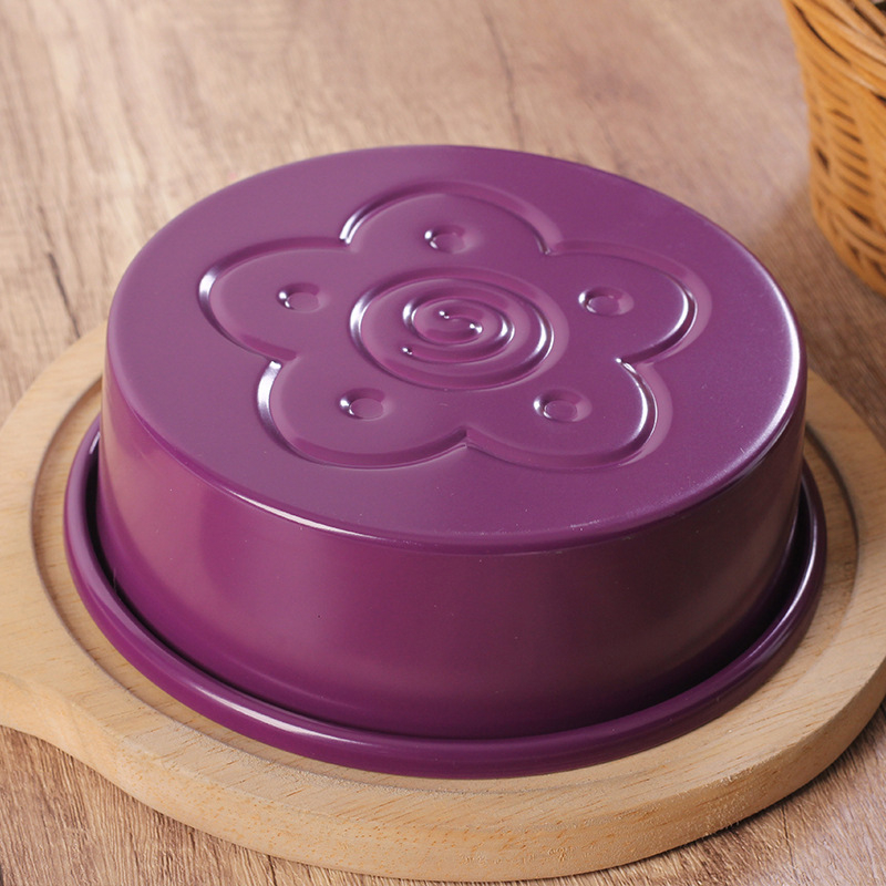 Форма за торта - въглеродна стомана, кръгла, плътно дъно - Yatai - за печива (2023)