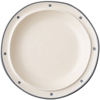 Portselininė lėkštė, netaisyklingos formos, japonų stiliaus, tinka makaronams ir desertams — puiki dovana