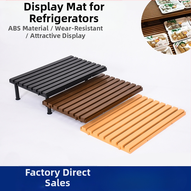 Пластмасова дисплейна дъска за дъното на хладилната витрина на супермаркета; влагозащитна и запазва свежестта на прясното месо; Марка: Other; Материал: Other