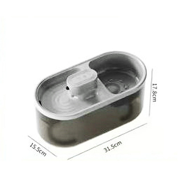 Δοχείο νερού γάτας HI CAT – ABS με ενσωματωμένο φίλτρο βαμβάκι, αυτόματο κύκλος, ήσυχη λειτουργία, προέλευση: Γουενζού