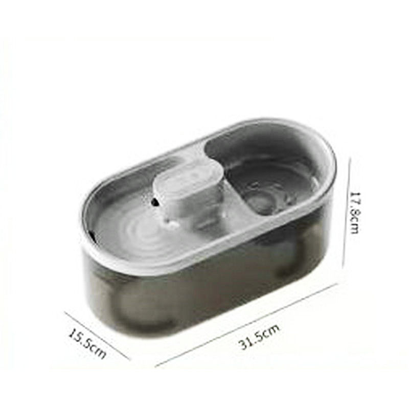 HI CAT macska vízadagoló – ABS anyag, beépített szűrőgyapot, automata ciklus, csendes működés, eredet: Wenzhou