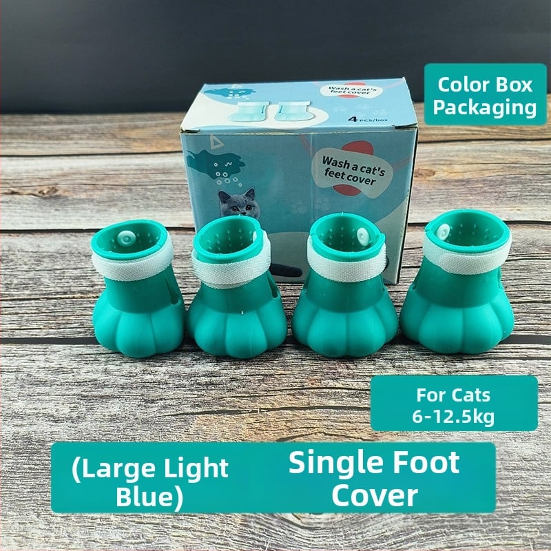 Katės kosminė skrybėlė su Elžbietos apykakle – prieš laižymą, monochrominis raštas, PET medžiaga, karikatūrinis stilius