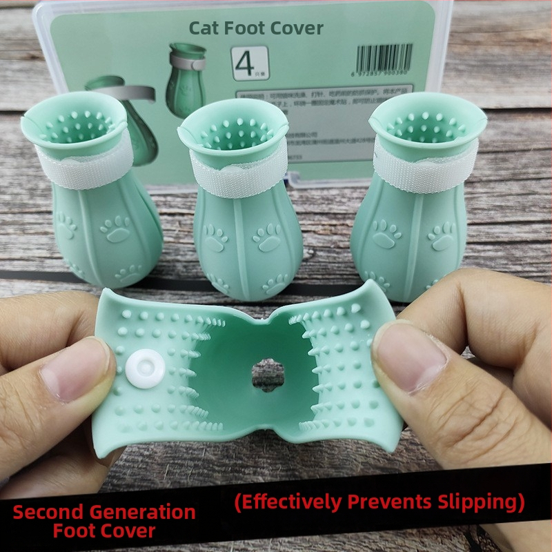 Katės kosminė skrybėlė su Elžbietos apykakle – prieš laižymą, monochrominis raštas, PET medžiaga, karikatūrinis stilius