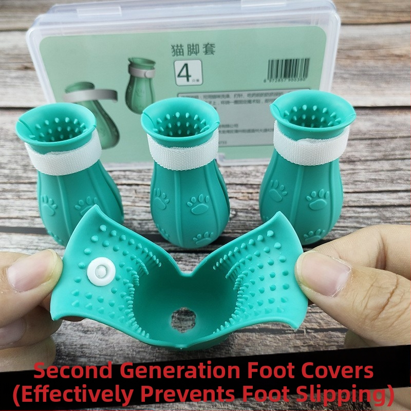 Katės kosminė skrybėlė su Elžbietos apykakle – prieš laižymą, monochrominis raštas, PET medžiaga, karikatūrinis stilius