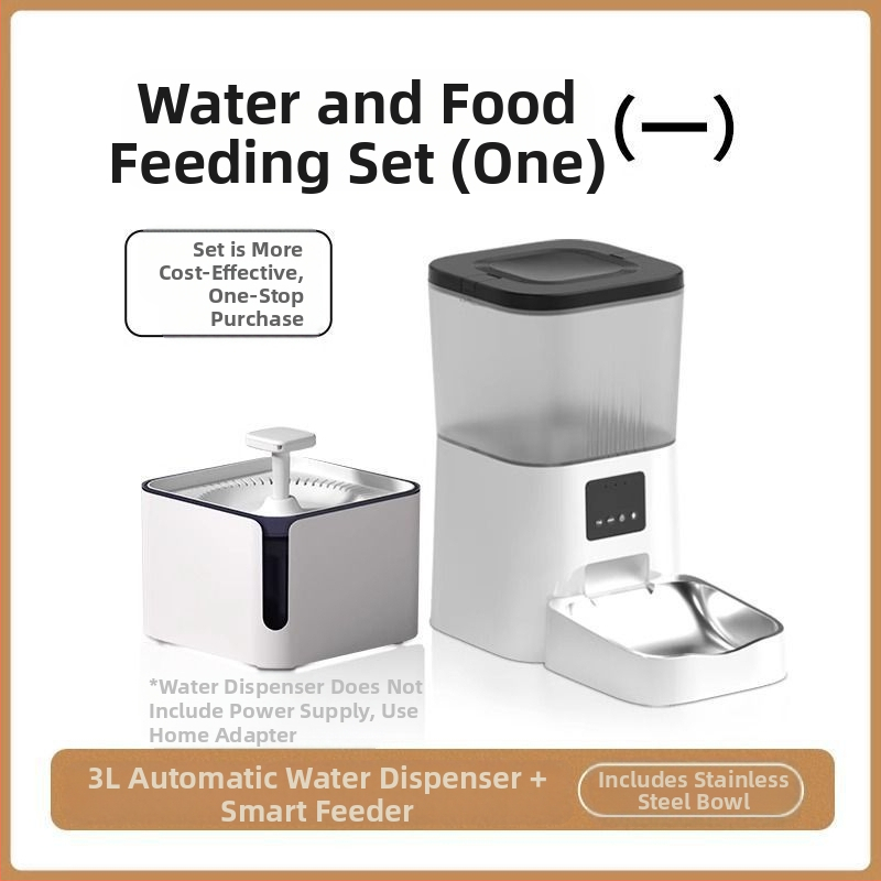 Automātisks kaķu un suņu barības dozētājs ar svaiguma saglabāšanu, gudru taimeri un attālinātu uzraudzību — Zīmols: The Geng of De; Iepakojums: 100 gab.; Izcelsme: Cits