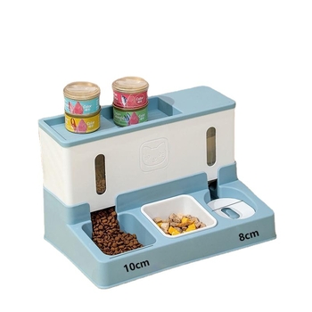 Δοχείο νερού για γάτες και αυτόματη ταΐστρα με διπλά μπολ, χωρίς ρεύμα, πλήρες σετ, προέλευση Zhejiang, μάρκα Recognize Ke