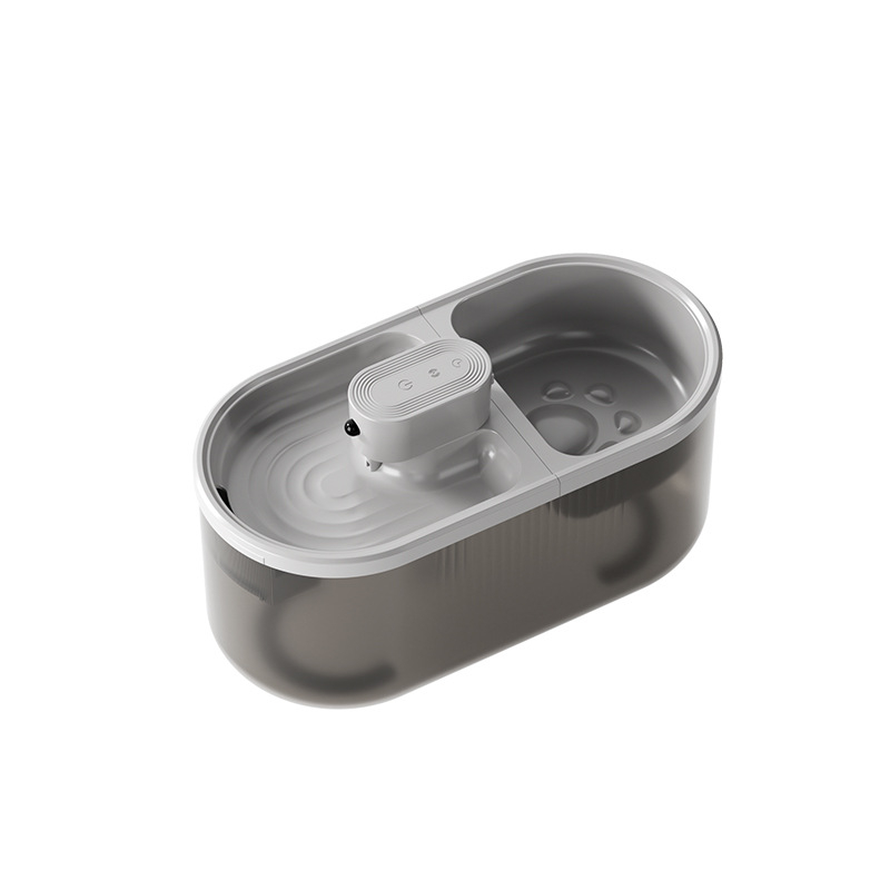 Устройство за пиене и хранене за домашни любимци – интелигентно всичко-в-едно за котки, автоматично хранене, ABS пластмаса