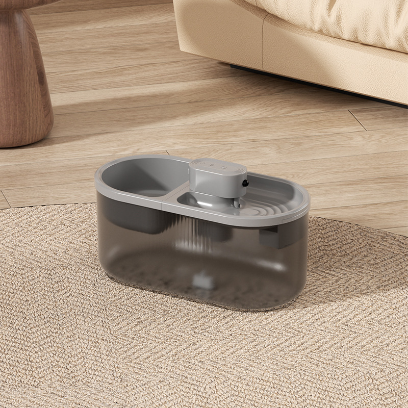 Устройство за пиене и хранене за домашни любимци – интелигентно всичко-в-едно за котки, автоматично хранене, ABS пластмаса