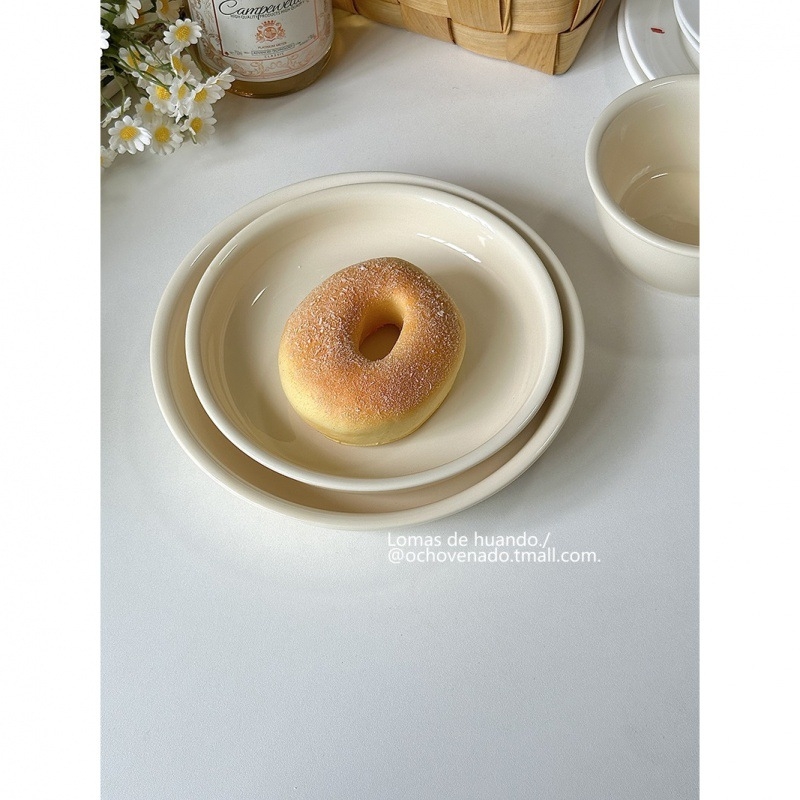 Porcelininė dubenėlis garinamiems kiaušiniams, vientisas raštas, apatinis glazūra, Naujojo Kinų stiliaus, tinkama jogurtui, vaisiams, kruopoms, desertui ir salotoms