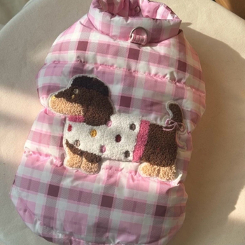 Πολυεστερικό χειμερινό παλτό σκύλων για Γαλλικό Μπουλντόγκ, Γουέστ Χάιλαντ Γουάιτ Τέρριερ, Pug, Σνάουζερ και Poodle — καθολική εφαρμογή, ρούχα για κατοικίδια, casual στυλ