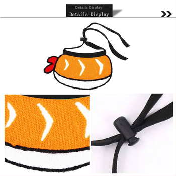 Karikatūrinio rašto vilnonė gyvūnų kaklo šalikėlis, visų sezonų stilius