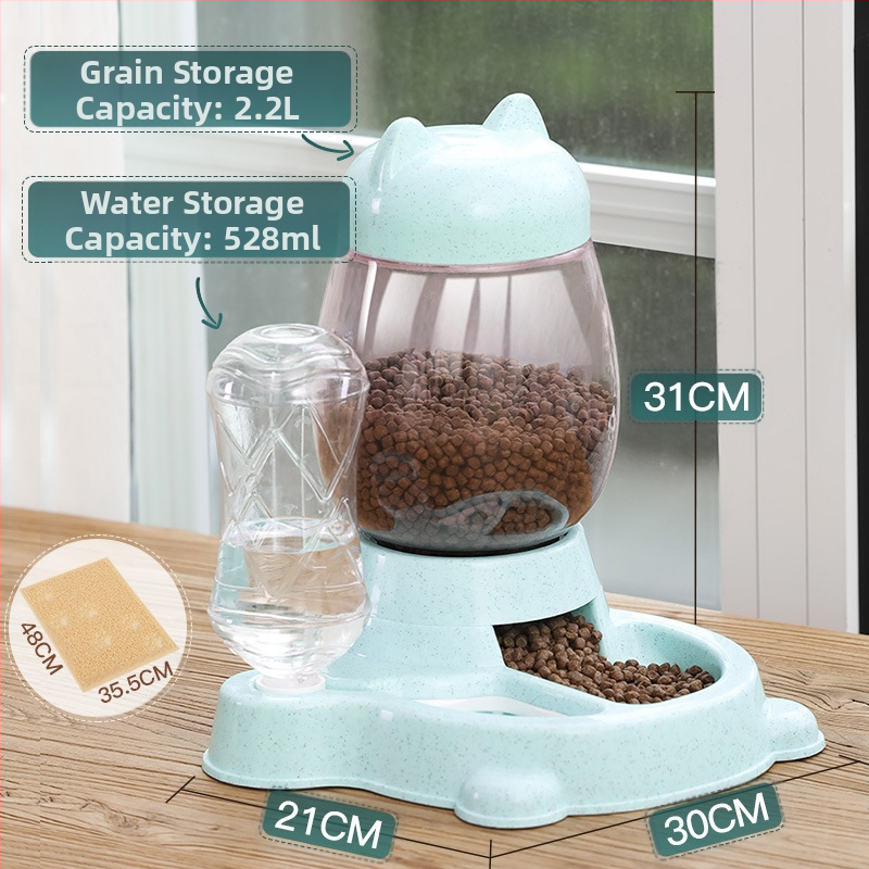 Aibang automatinis katės šėrimo įrenginys su vandens dozatoriumi – neimportuotas, suderinamas su akvariumu