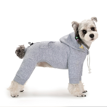 Pamutból készült kutyus kapucnis pulóver, univerzális illeszkedés, ruházat házikedvenceknek