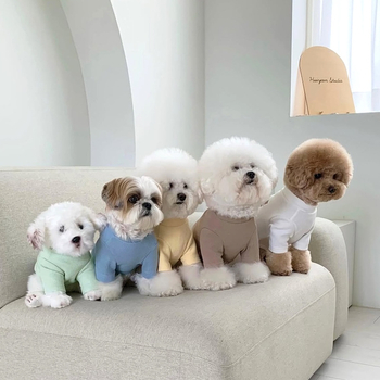 Βασικό ρούχο για κατοικίδια, λεπτή ενδυμασία άνοιξη-καλοκαίρι για μικρές φυλές σκύλων (unisex, ρούχα κατοικίδιων)