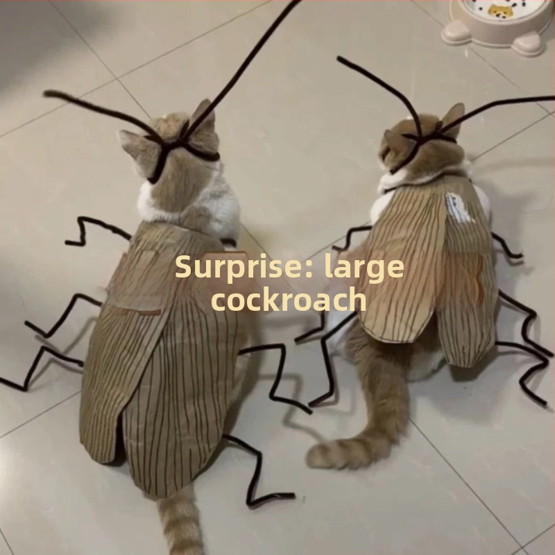 Дрехи за домашни любимци – забавни реквизити, ръчна изработка, DIY, нетъкан текстил, пръчка за завъртане Wanbaolu