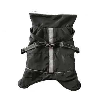 Žieminiai šunų drabužiai – audinio paltas, laisvalaikio stilius, prekės ženklas odd pet