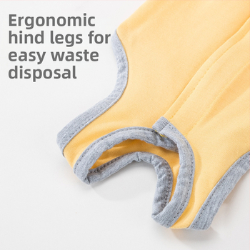 Дрехи за домашни любимци – антиоблизващ стерилизационен костюм за котки, тънък плат, стил свободно време