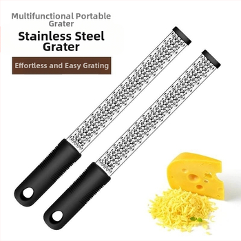 Nerūdijančio plieno daugiafunkcinis tarkavimo įrankis vaisiams ir sūriui su citrinų žievelės skrapikliu