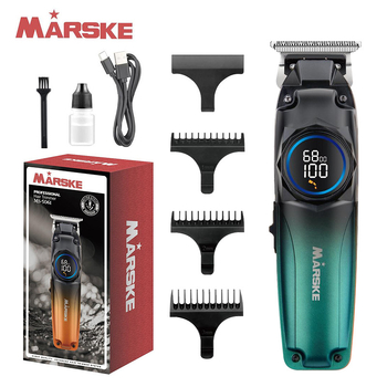 Plaukų kirpimo mašinėlė, įkraunama, su šepetėlių varikliu, nerūdijančio plieno ašmenimis, įmontuota baterija 1200–2000 mAh, veikimo laikas 1–3 valandos