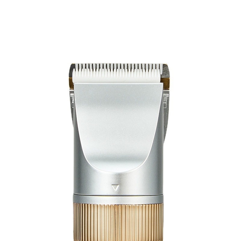 Namų naudojimo elektrinis plaukų kirpimo aparatas Mai-21, įkraunamas, atsparus vandeniui, keramikiniai ir titano lydinio ašmenys, plaunamas vandeniu, 37-110 V.