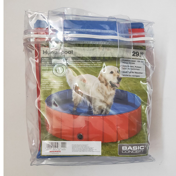 Подложка за игра с вода за домашни любимци - външна PVC, сгъваема, универсална съвместимост