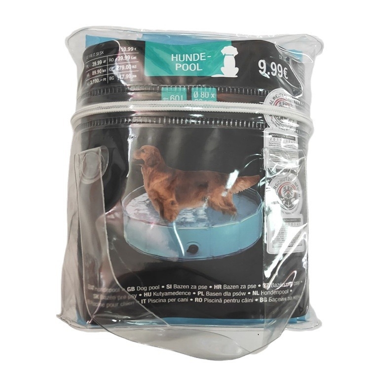 Подложка за игра с вода за домашни любимци - външна PVC, сгъваема, универсална съвместимост