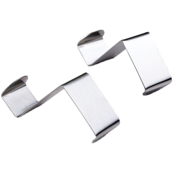 Άγκιστρο πόρτας/ντουλάπας με τοποθέτηση από πίσω, χωρίς βίδες — μονό αγκίστρι, σύγχρονος μινιμαλισμός