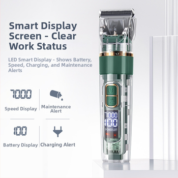 Σετ κουρευτικής μηχανής κατοικίδιων: ηλεκτρικό για σκύλους και γάτες, σώμα από ABS, μοντέλο G7