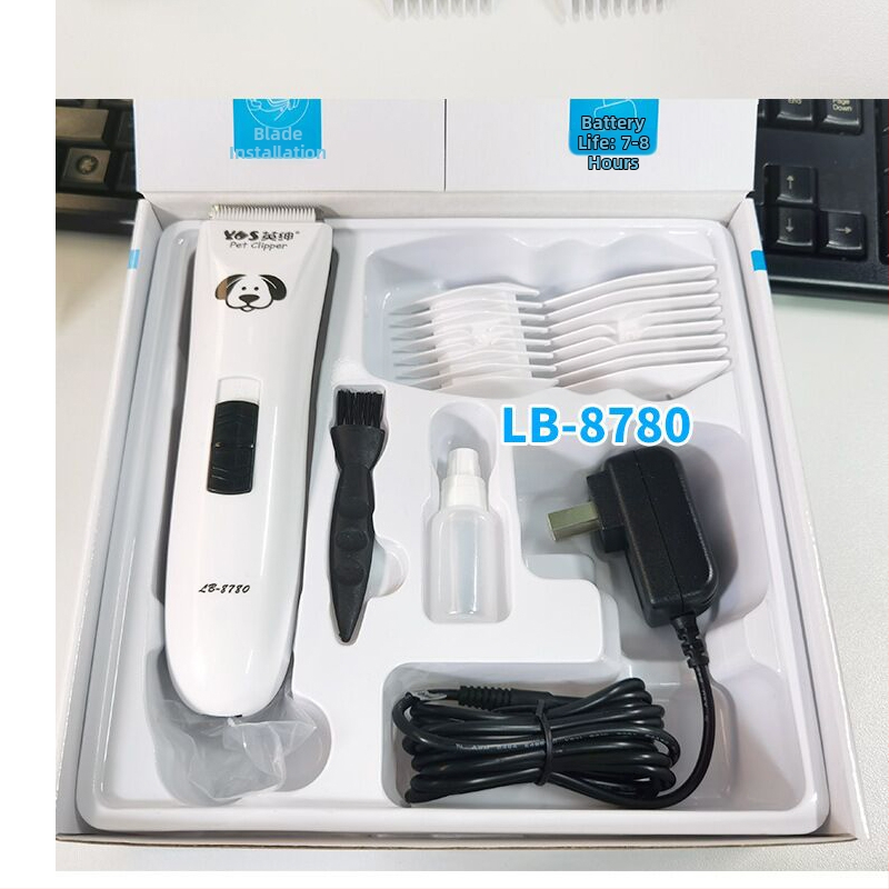 Ys/yingshen LB-8780 Ηλεκτρικός κλιππερ για κατοικίδια — Επαγγελματικό εργαλείο περιποίησης σκύλων και γάτων