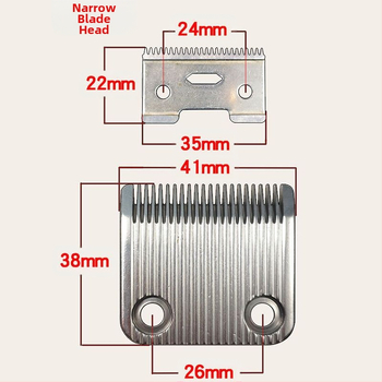 Laidinė plaukų kirpimo galvutė su keraminiu peiliu gyvūnams — maitinimo tipas, valymas be vandens